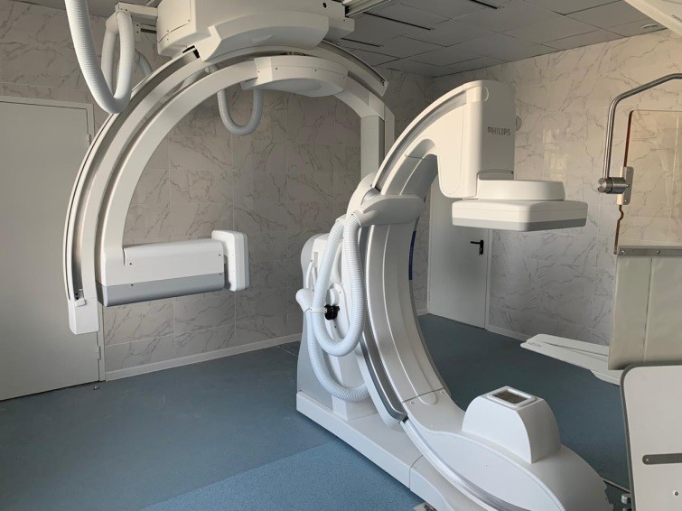 Interventional procedures on heart and blood vessels with exceptional precision and simplicity